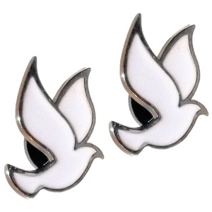 RTD-29762 : 2-Pack of White Dove Pins at Zoo Animal Party . com RTD-29762 : 2-Pack of White Dove Pins at Zoo Animal Party . com