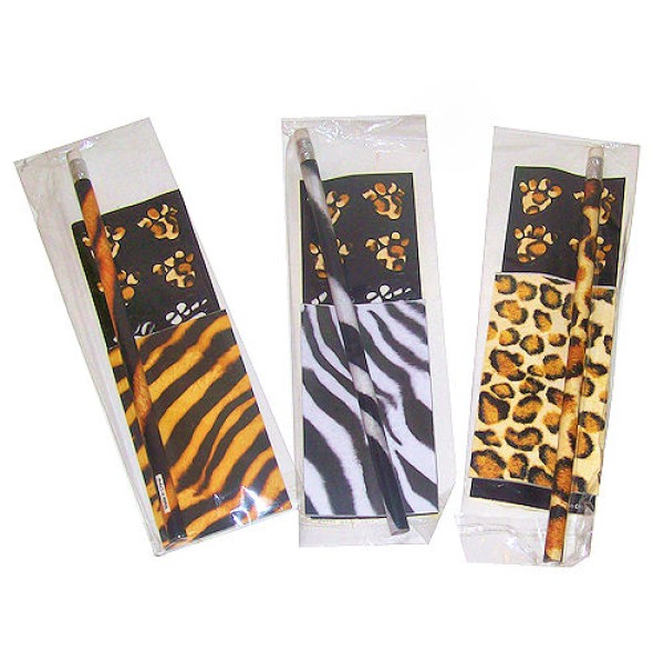 Zoo Animal Print Stationery Sets Zoo Animal Print Stationery Sets
