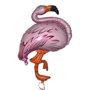 RTD-1510 : Pink Flamingo - 36 inch Animal Mylar Balloon at Zoo Animal Party . com
