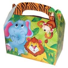 Jungle Safari Zoo Animal Party Treat Box
