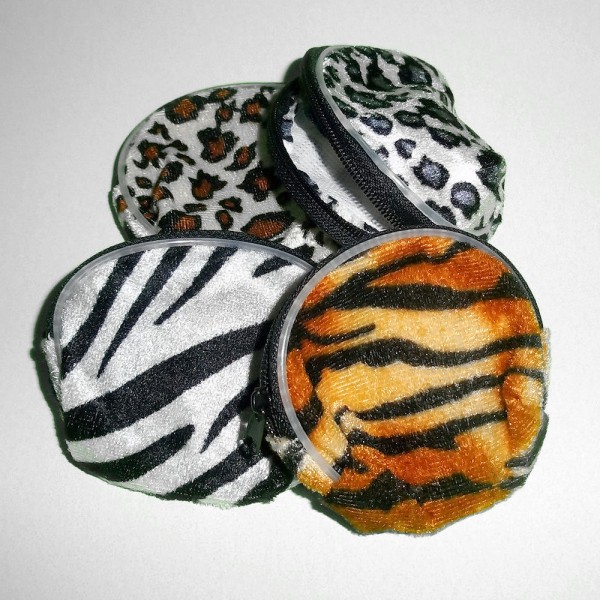 Jungle Safari Zoo Animal Print Change Purse Jungle Safari Zoo Animal Print Change Purse