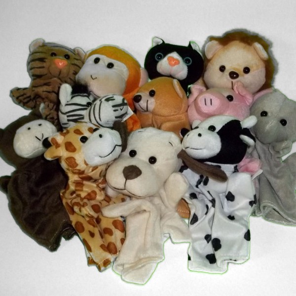 Soft 4-Legged Animal Hand Puppets Soft 4-Legged Animal Hand Puppets