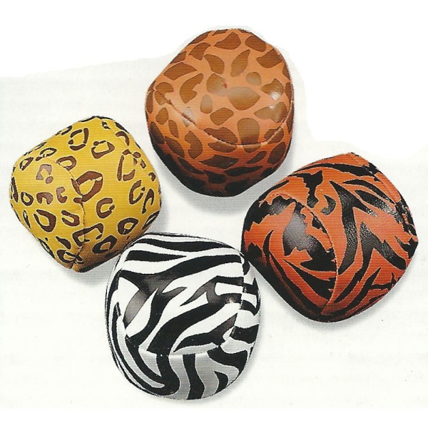 Safari Jungle Zoo Animal Print Kick Ball Safari Jungle Zoo Animal Print Kick Ball