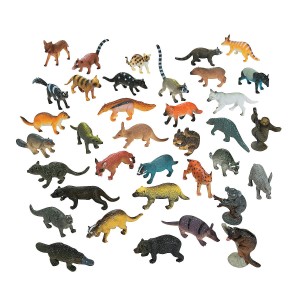 RTD-296512 : 12-Pack Quality Plastic Forest Zoo Animals Figures at RTD Gifts