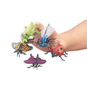 RTD-2970 : Vinyl Insect Finger Puppet at Zoo Animal Party . com