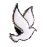 White Dove Pin White Dove Pin