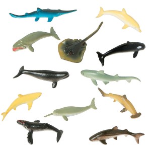 RTD-3398 : Assorted Ocean Animal and Sea Life Creature Figures at Zoo Animal Party . com