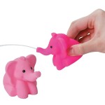 Pink Rubber Elephant Squirt