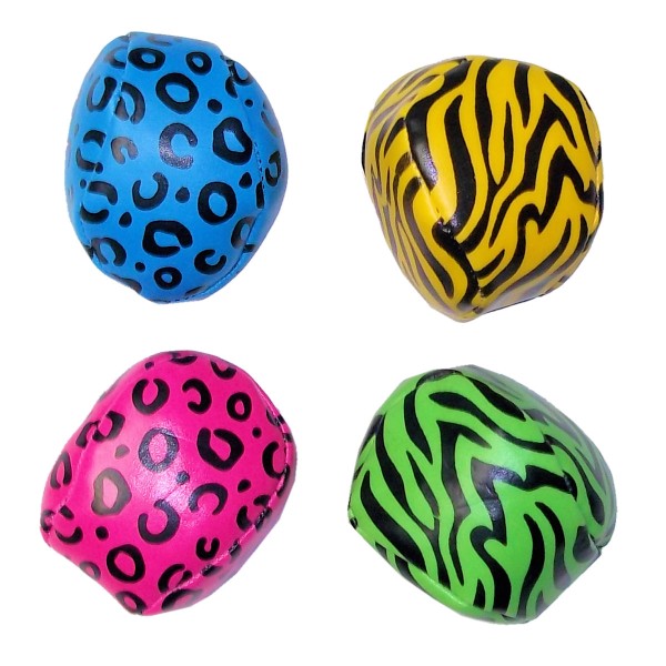 Neon Zoo Animal Safari Print Kick Balls Neon Zoo Animal Safari Print Kick Balls