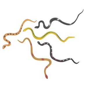 RTD-4501 : Assorted Realistic Vinyl Snakes at Zoo Animal Party . com